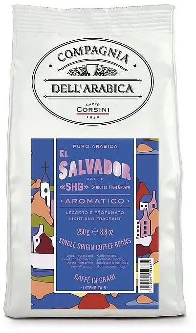 Dolla Zrnková káva Compagnia Dell Arabica El Salvador SHG 250g