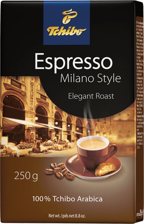 Tchibo Mletá káva Espresso Milano Style 250g