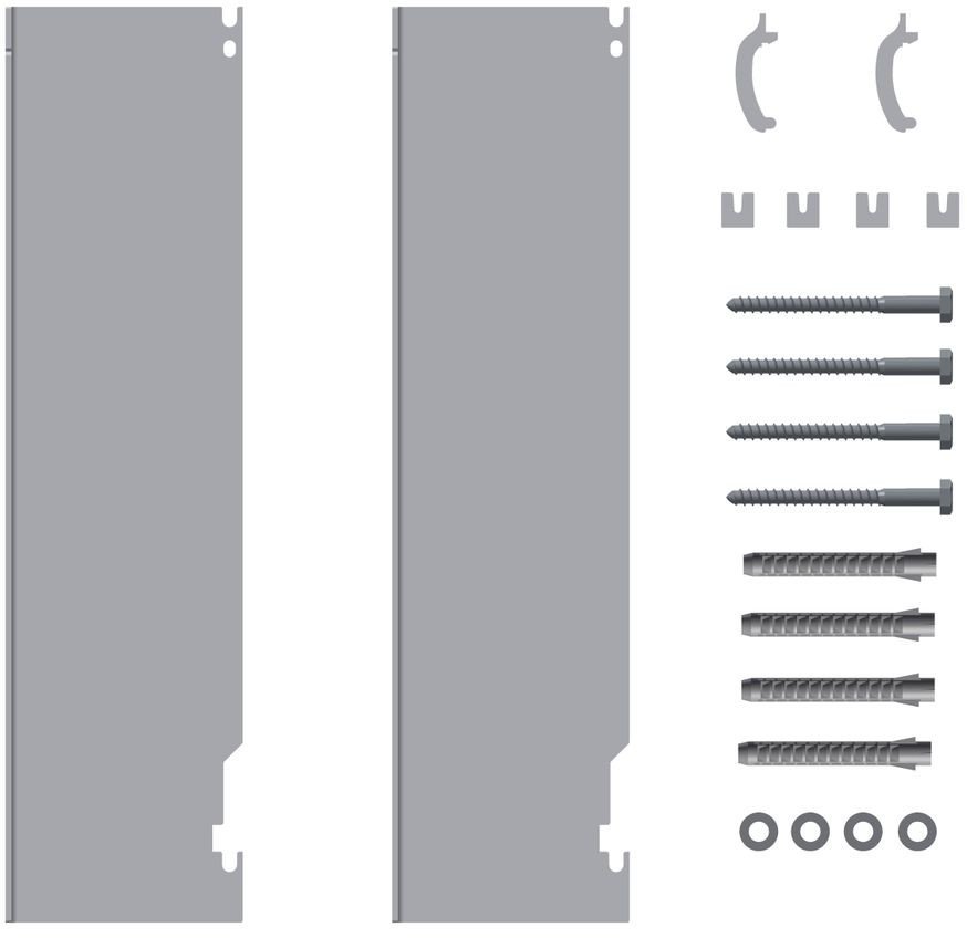 Kermi Nástěnná konzola pro hygienické radiátory typ 10/20/30 V=600
