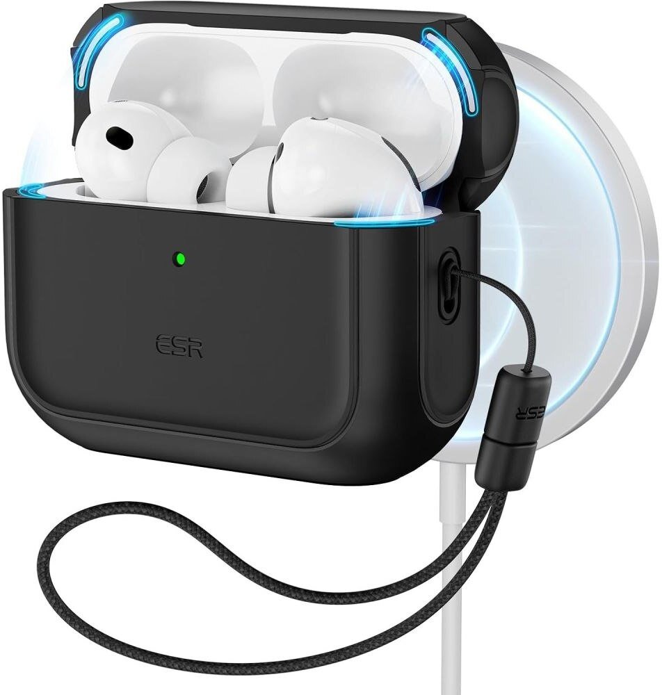 ESR ORBIT HALOLOCK MAGSAFE APPLE AIRPODS PRO 3 ČERNÁ