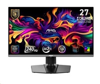 MSI MAG/272UP QD-OLED X24/26,5 /QD-OLED/4K UHD/240Hz/0,03ms/Černá/3R