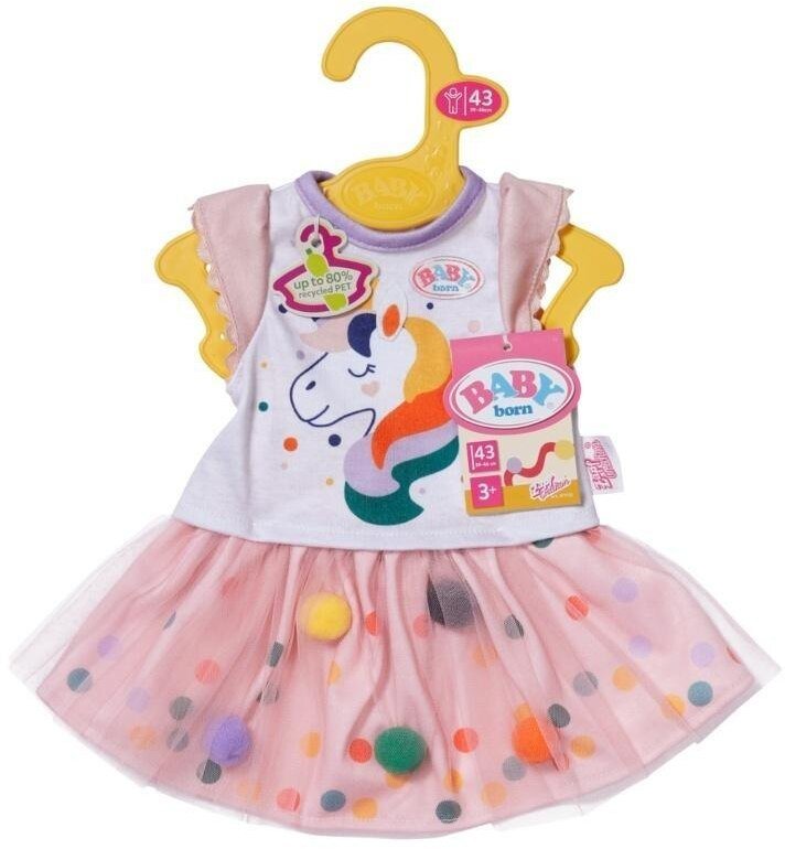 ZAPF Creation BABY born® s tutu 43 cm, doplňky pro panenku Šaty jednorožce