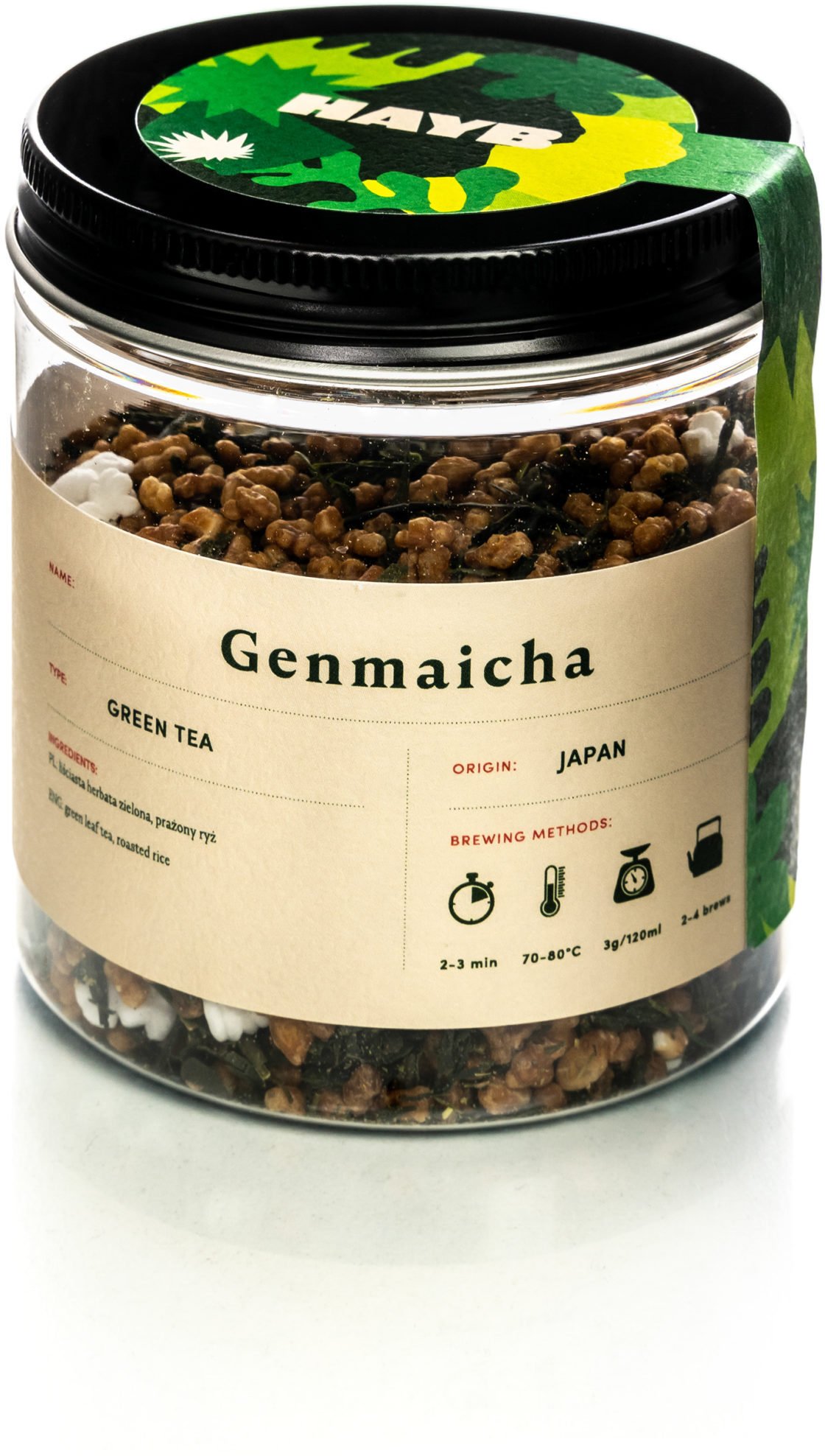 HAYB Genmaicha zelený čaj 70g