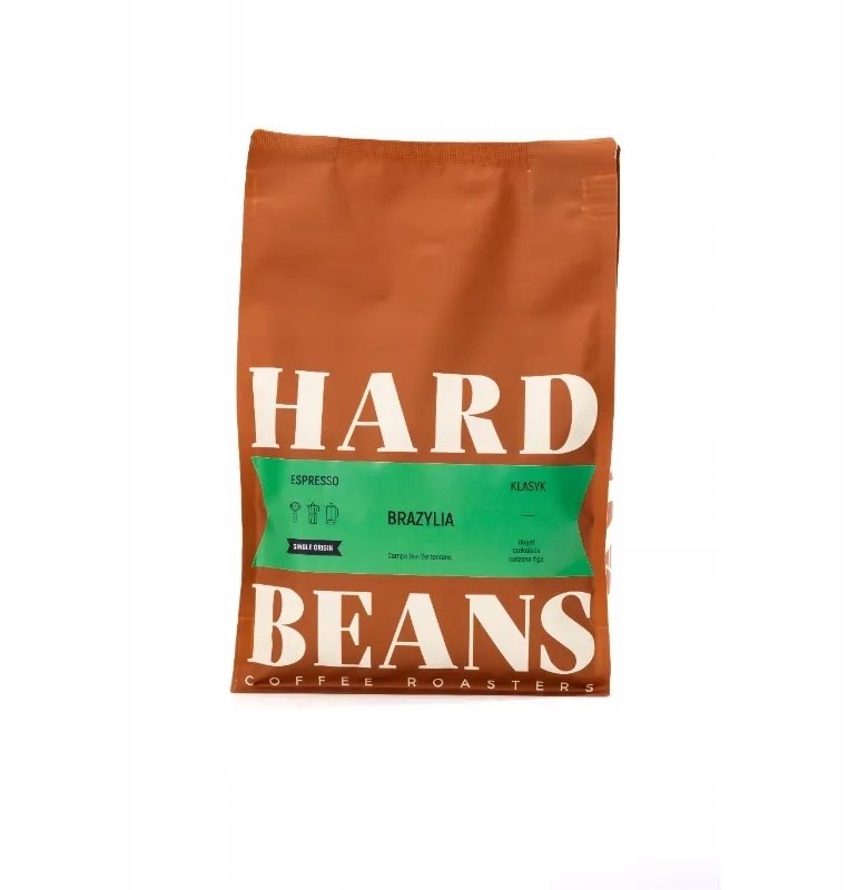 Hard Beans Coffee Tvrdá káva zrnková Brazílie Campo Das Vertentes 1kg