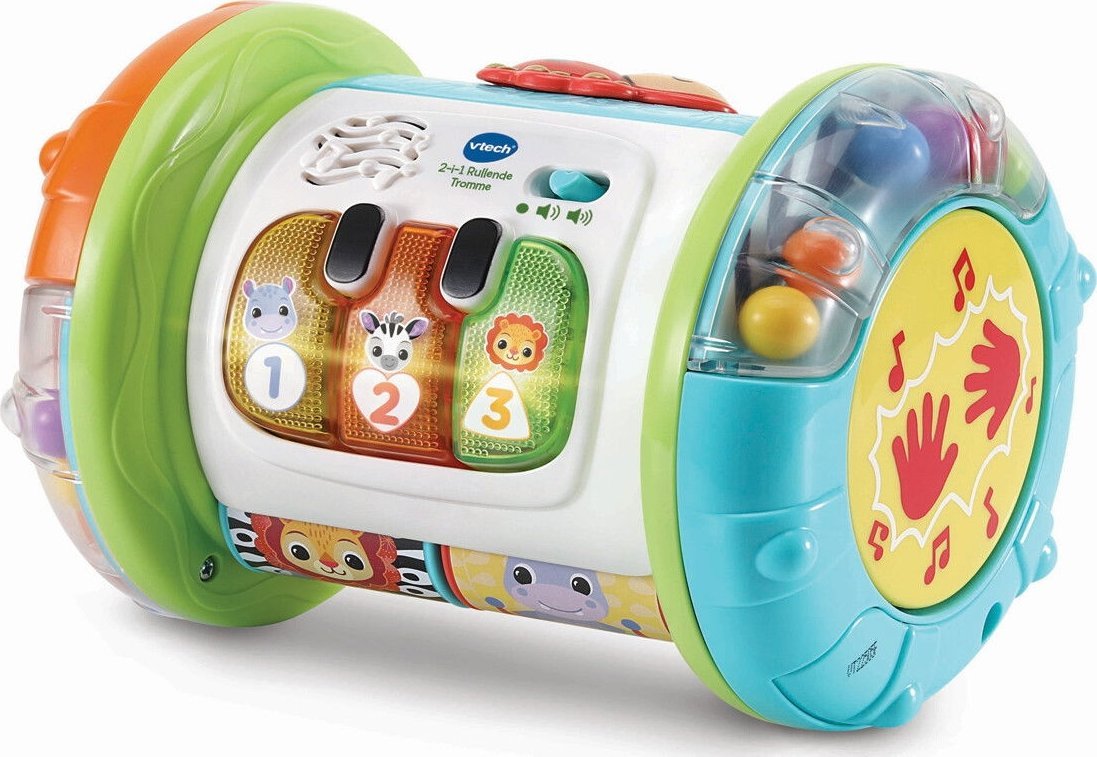 Vtech 2v1 Rolling Explorer Drum DK