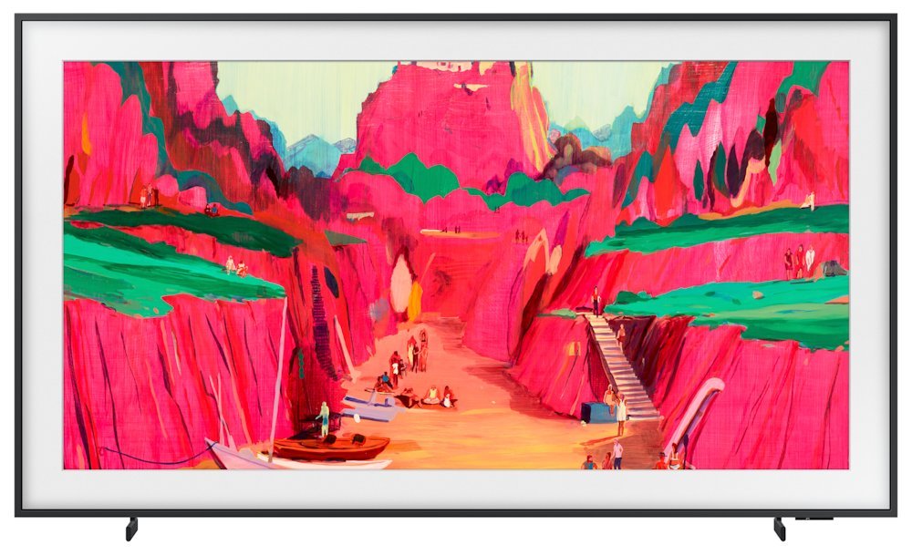 SAMSUNG SMART NEO QLED TV 65 / The Frame QE65LS03FW/ 4K Ultra HD/ DVB-T2/S2/C/ H.265/HEVC/ 5xHDMI/ 2xUSB/ Wi-Fi/ LAN/ G