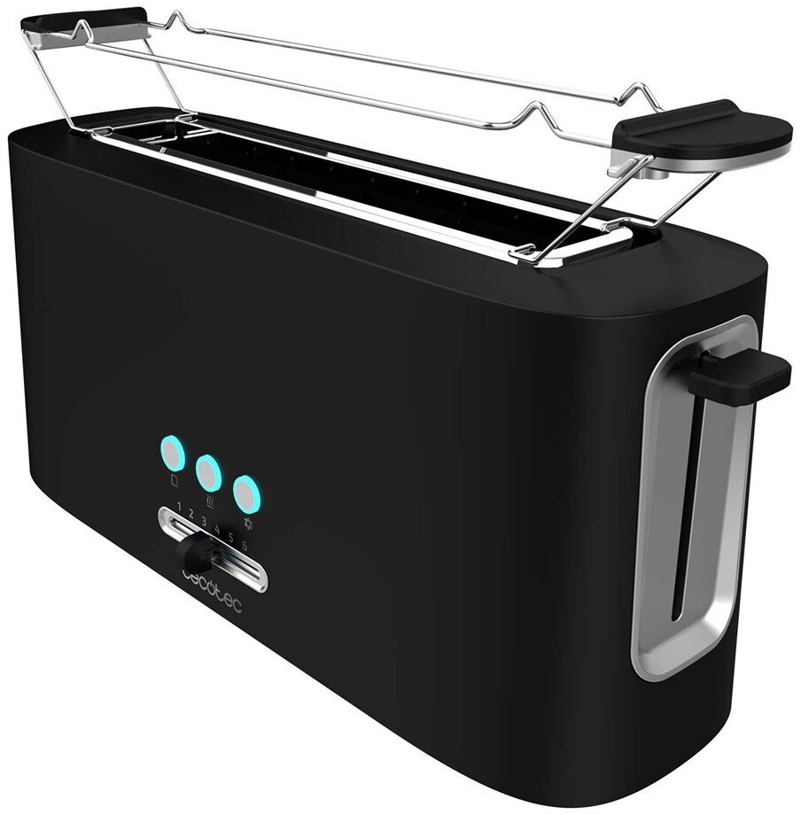 Cecotec Topinkovač Toast&Taste 10000 Extra 980 W černý