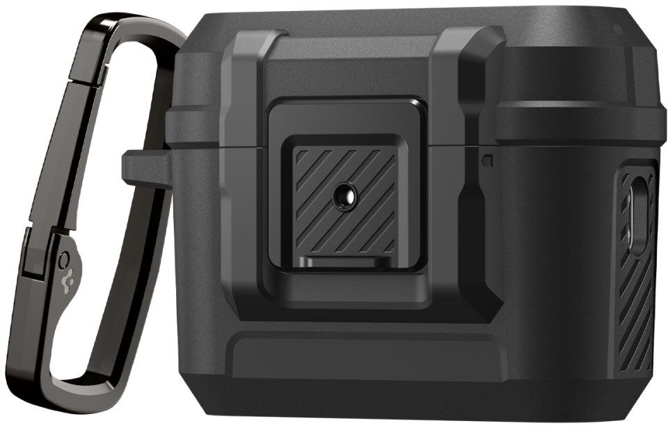 Spigen LOCK FIT PRO APPLE AIRPODS PRO 3 MATNÝ ČERNÝ