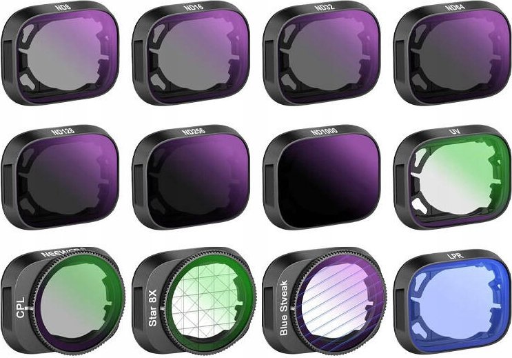 Súprava filtrov pre DJI Mini 3 / Mini 3 Pre Neewer FL25 ND8/16/32/64/128/256/ND1000/UV/CPL/BSA/LPR/S