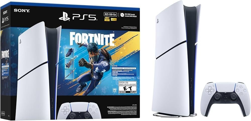 Sony PlayStation 5 Slim Konzole + Fortnite Kvetoucí chaos