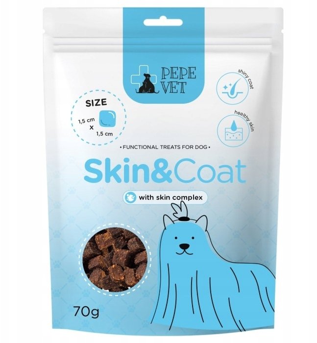 PAKA ZWIERZAKA Pepe Vet Skin&Coat - pamlsek pro psa - 13,5cm