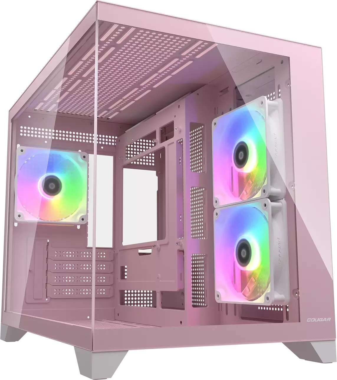 Cougar CGR-2QA6P-RGB Mini Tower růžová