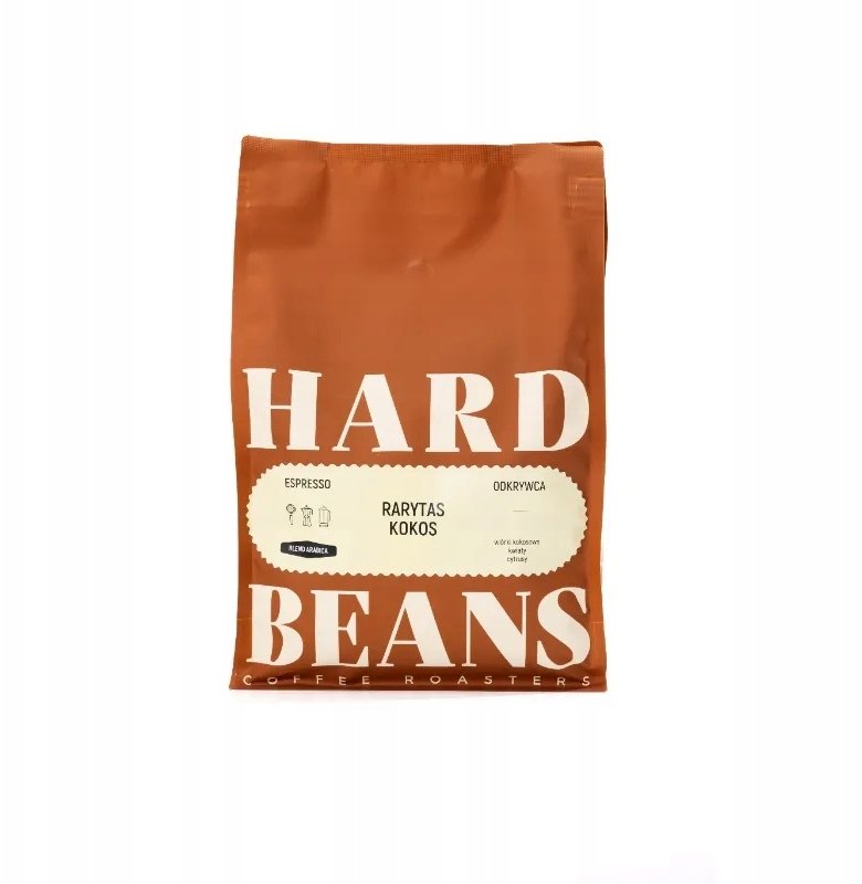 Hard Beans Coffee Tvrdá káva v zrnech Kávová zrna Delicacy Coconut Espresso 1kg