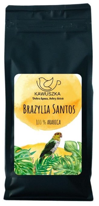 Kawuszka Kávová zrna Kávová zrna Brazil Santos/Rafael 250g