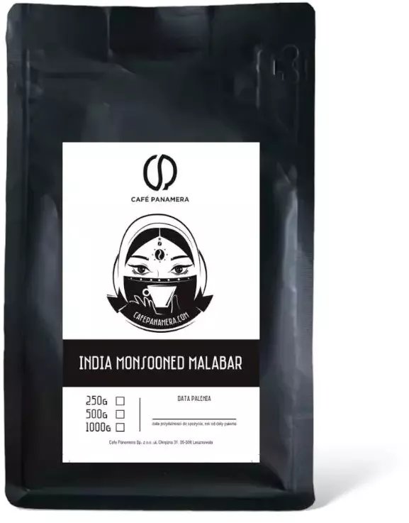 Cafe Panamera India Monsooned Malabar káva zrna 250 g