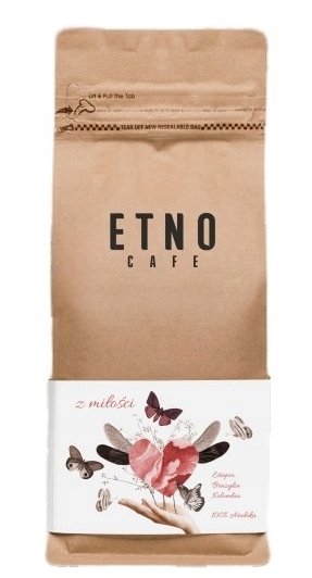 Etno Cafe kávová zrna Coffee From Love 250g