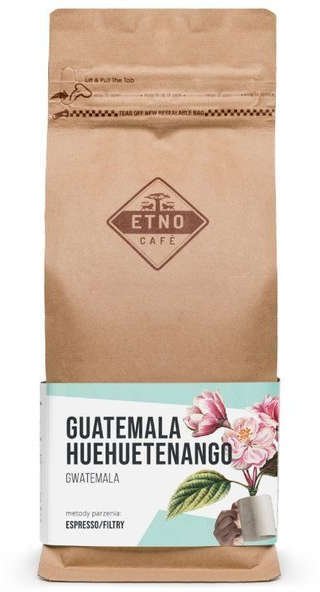 Etno Cafe kávová zrna Guatemala Huehuetenango kávová zrna 250g