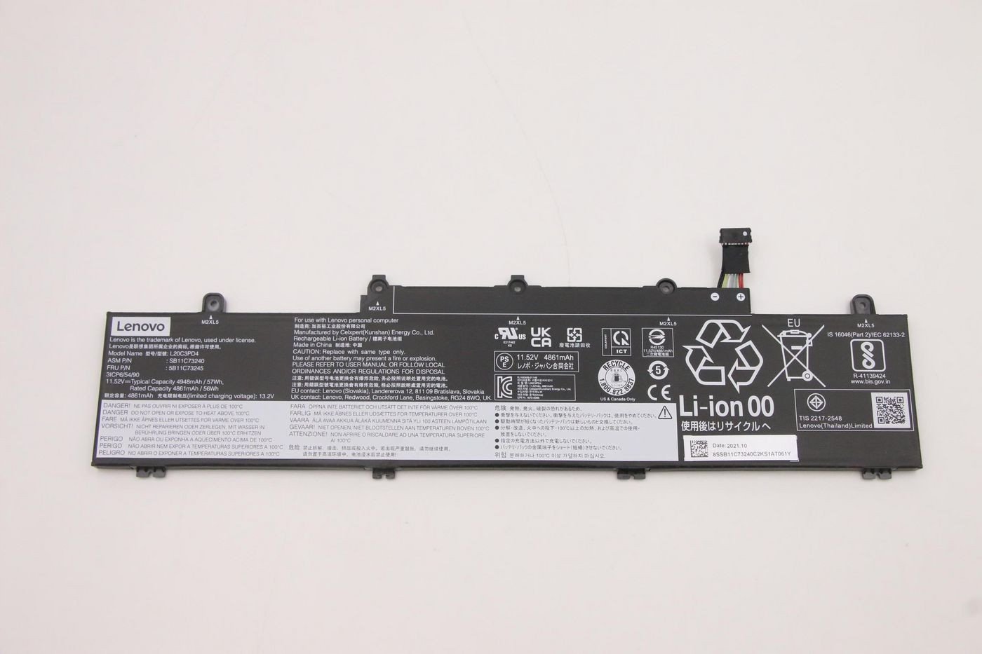 Lenovo 57Wh baterie pro notebooky E14/E15