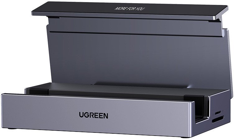 Ugreen Adaptér / Hub USB-C 9v1 CM800, DisplayPort (4K 120Hz), Ethernet RJ45, USB, SD/TF