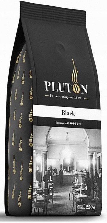 Pluton Mletá káva Černá mletá káva 250g