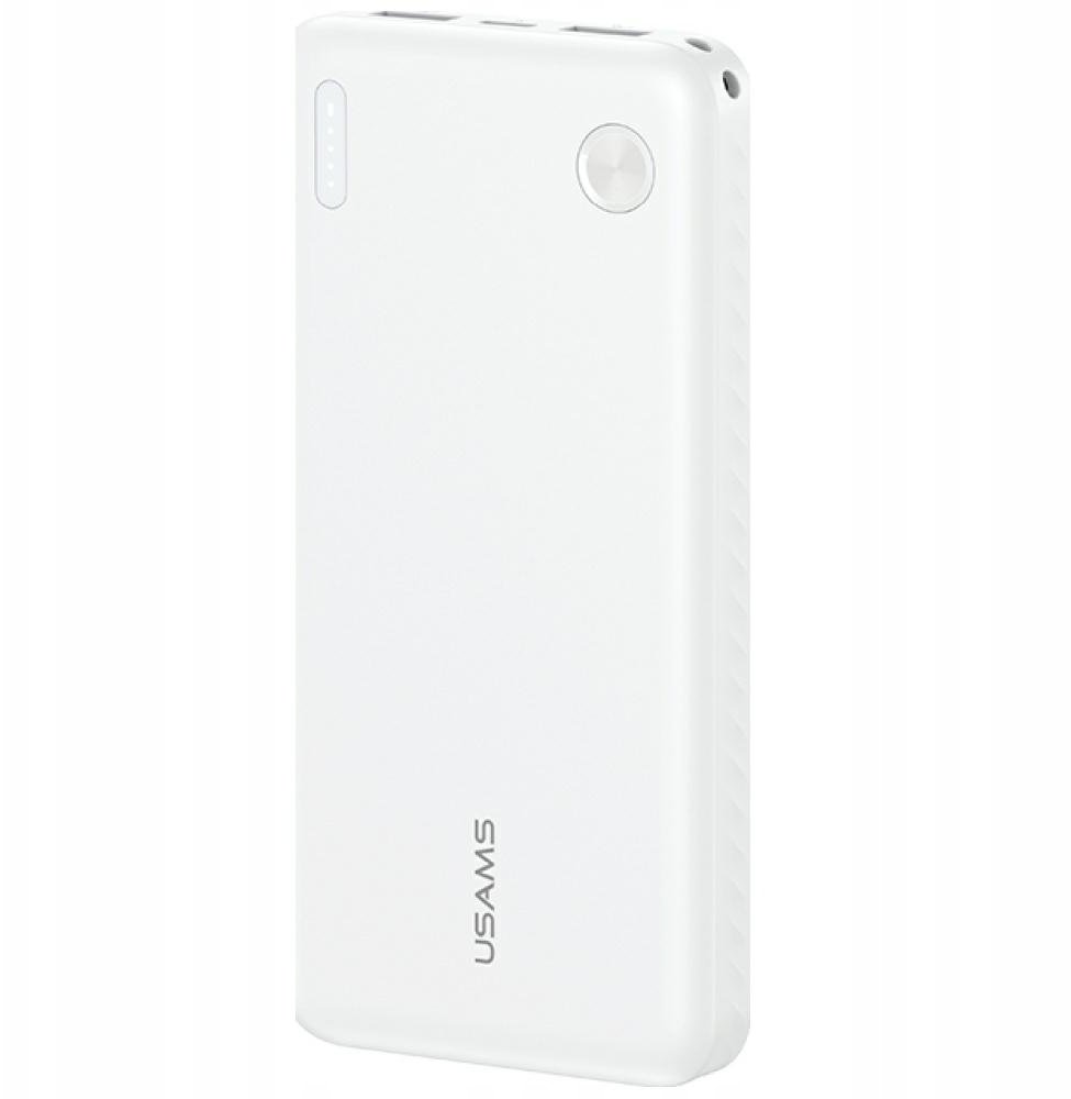 USAMS Powerbanka PB83 10000mAh PD 2xUSB-A USB-C bílá