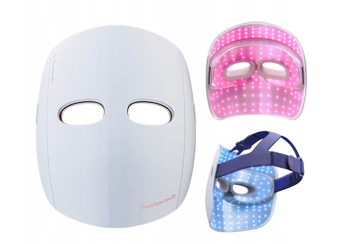 LED maska pro péči o obličej TheraBody TheraFace Mask Glo
