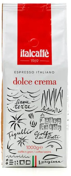 Italcaffe Espresso Italiano Dolce Crema zrnková káva 1 kg