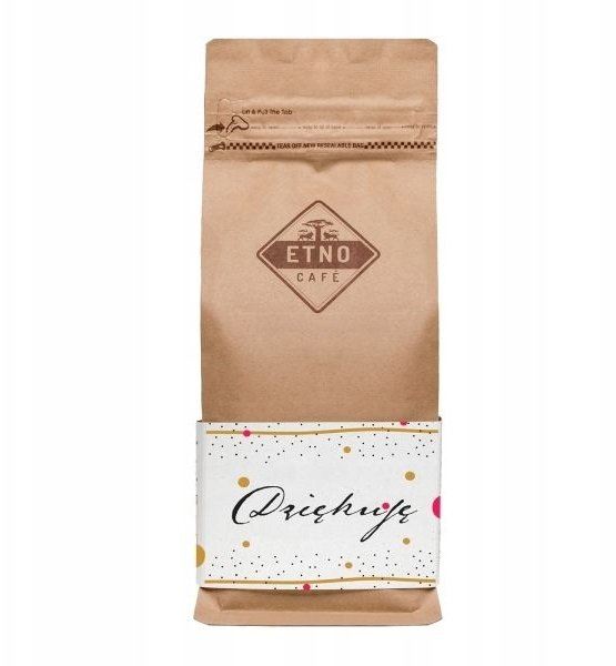 Etno Cafe kávová zrna Thank You 250g