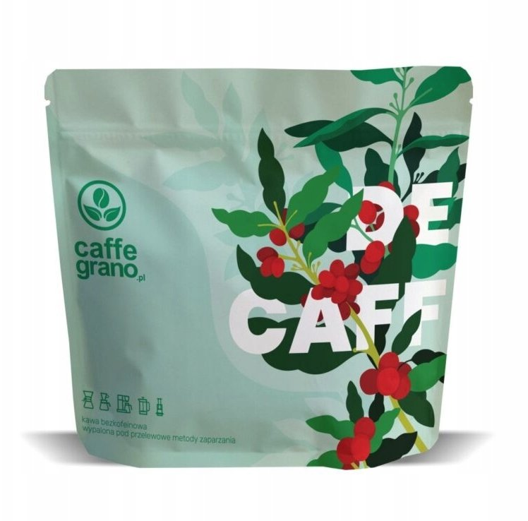 Caffe Grano kávová zrna Decaff kávová zrna Mexico El Tucan FILTER - bezkofeinová káva 250g