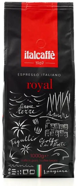 Italcaffe Espresso Italiano Royal Bar zrnková káva 1 kg