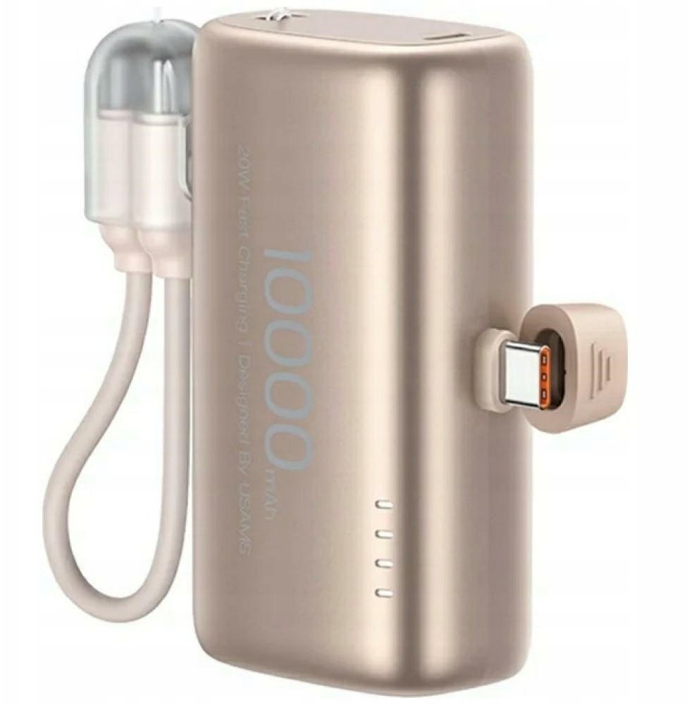 Usams Powerbanka Powerbank PB82 20W 10000mAh béžová