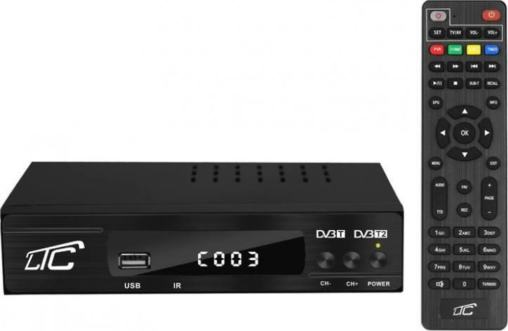 LTC DVB-T2 TUNER LXDVB507 s dálkovým ovládáním