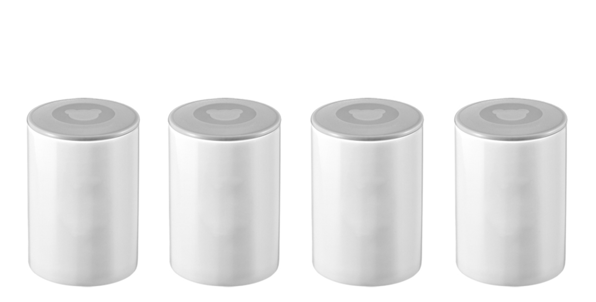 Porcelánové kelímky na jogurt k Guzzanti GZ 708