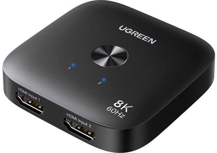 Ugreen HDMI přepínač AW700, 2x1, 8K 60Hz