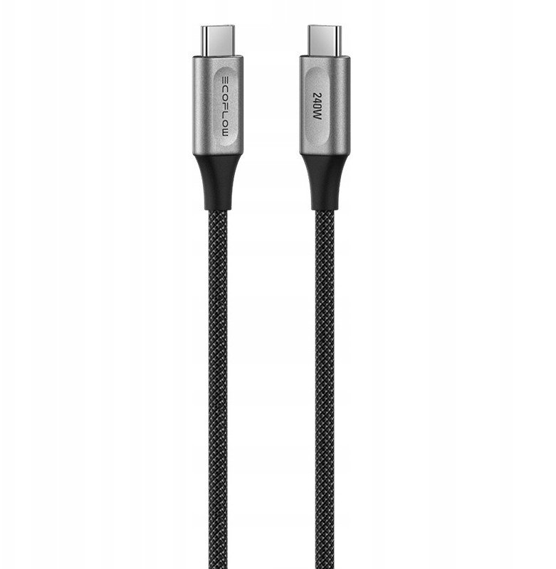 EcoFlow Kabel USB-C - USB-C 1,8 m černý (54822-0)