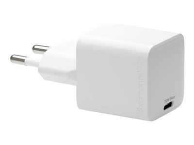 dbramante1928 re-charge - Sítový adaptér - 30 Watt - PD, QC (24 pin USB-C) - bílá - Evropa