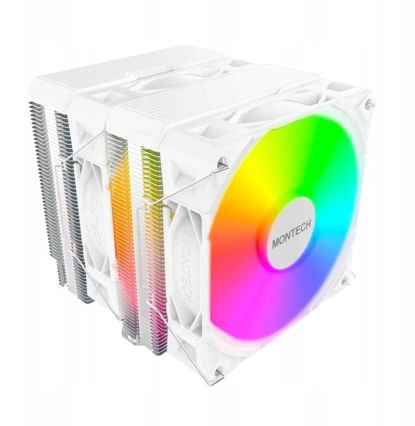 Montech NX600 ARGB (bílá, 120 mm)