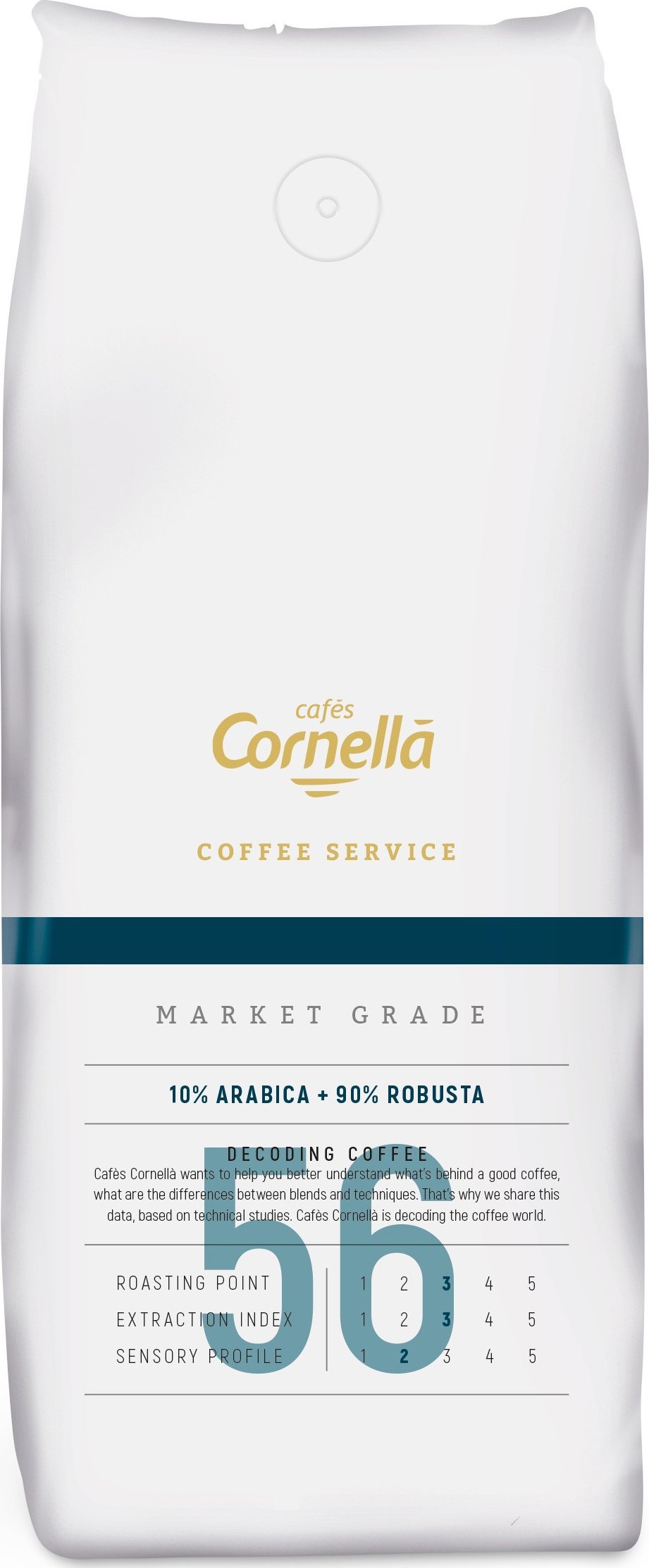 Cornella Zrnková káva CORNELLA Coffee Service 2x 1 kg