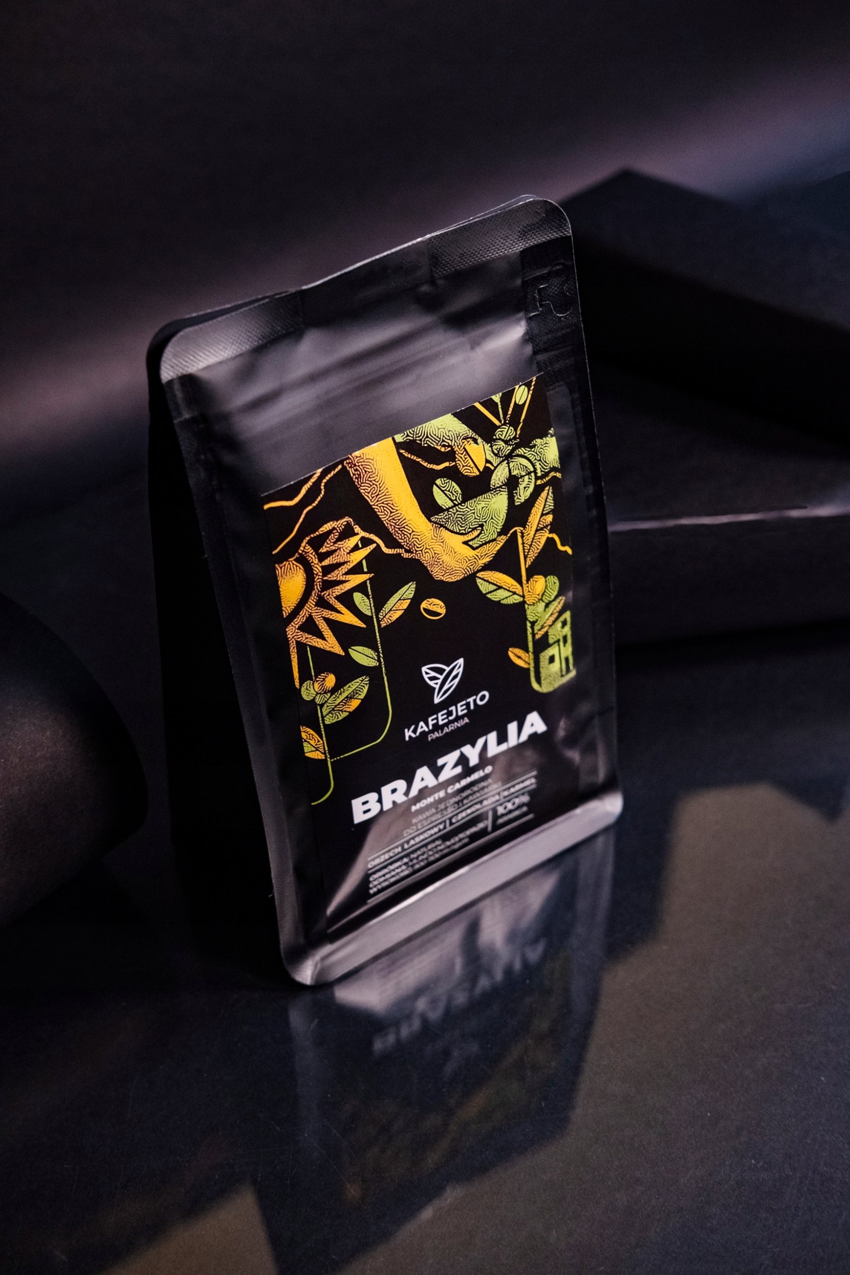 Kafejeto kávová zrna Brazil Monte Carmelo ESPRESSO 250g