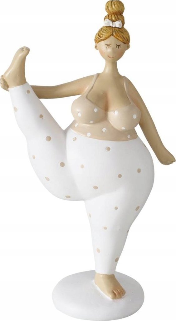 Boltze Porcelánová figurka Jóga, žena, 22 cm