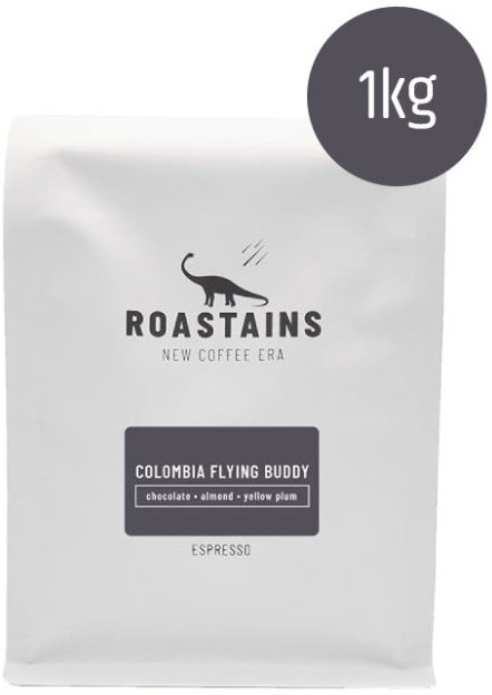 Roastains Pražená káva Colombia Flying Buddy ESPRESSO 1kg
