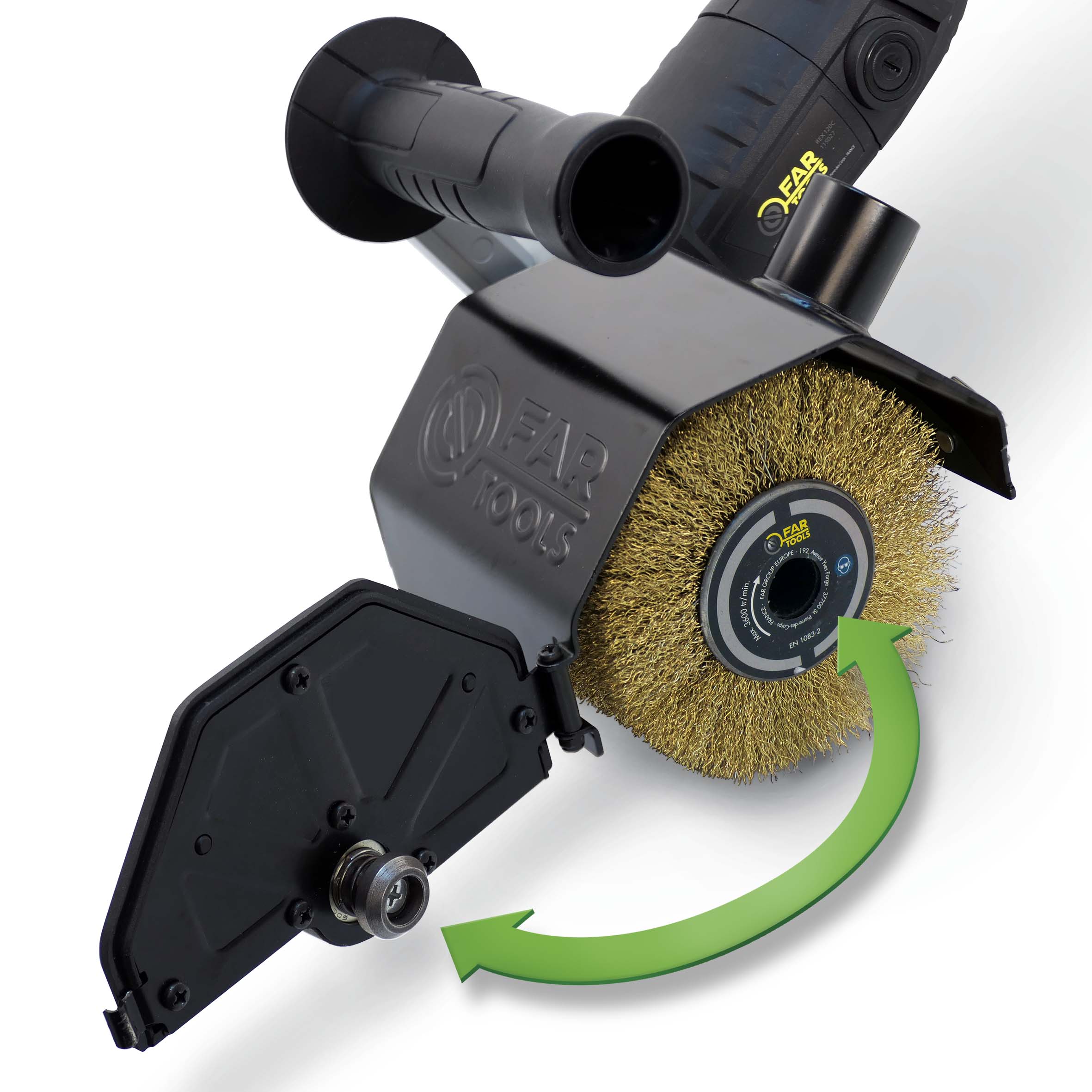 Fartools kartáčová bruska REX 120 D 1300W 115027