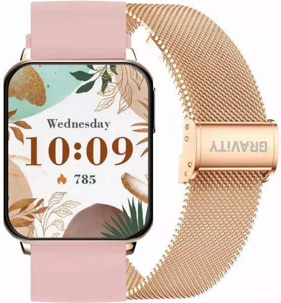 Gravity Chytré hodinky Smartwatch růžovo-zlaté GT25-1