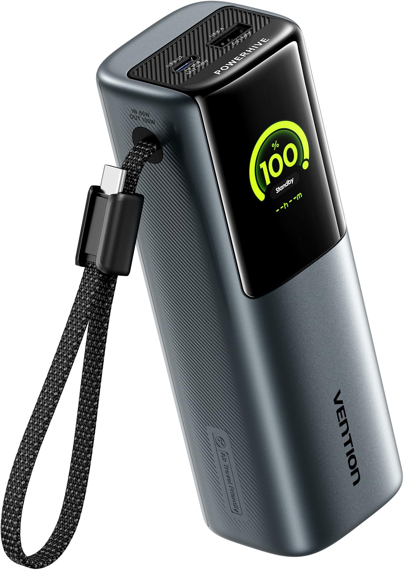 Powerbank Vention Powerhive 20000 mAh 165 W + kabel