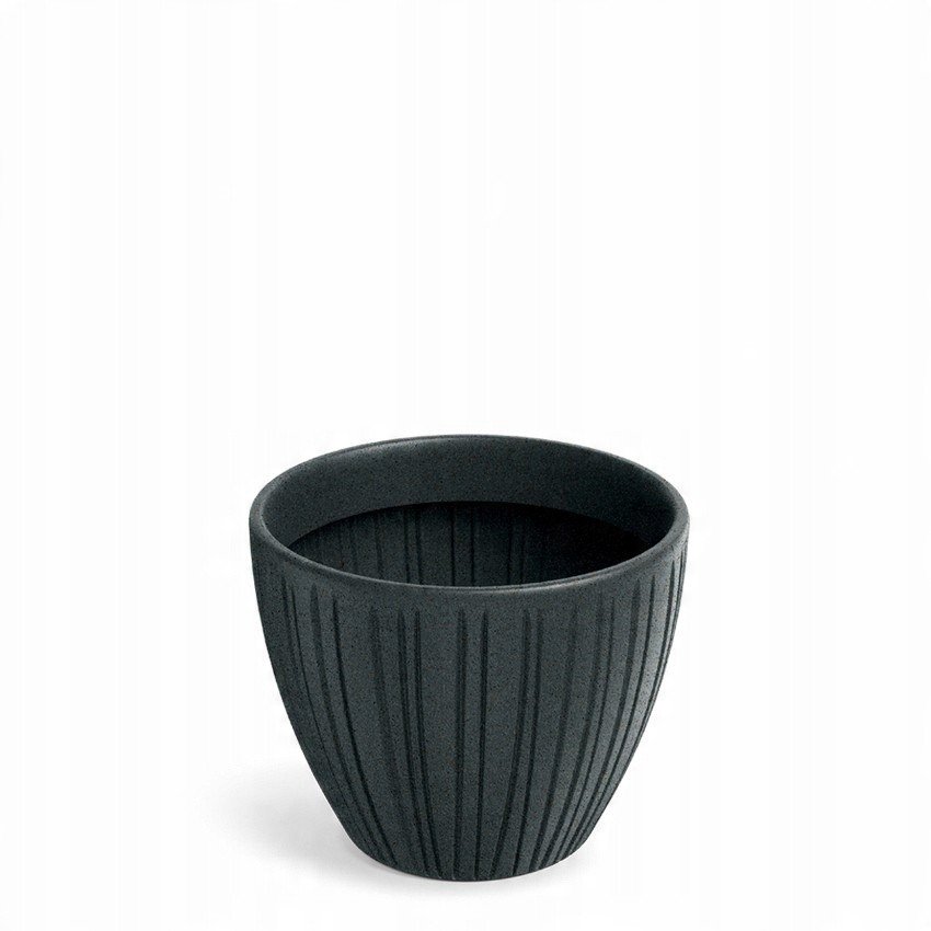 Prosperplast FERO KULATÝ STŘEDNÍ KVĚTINÁČ - BETON