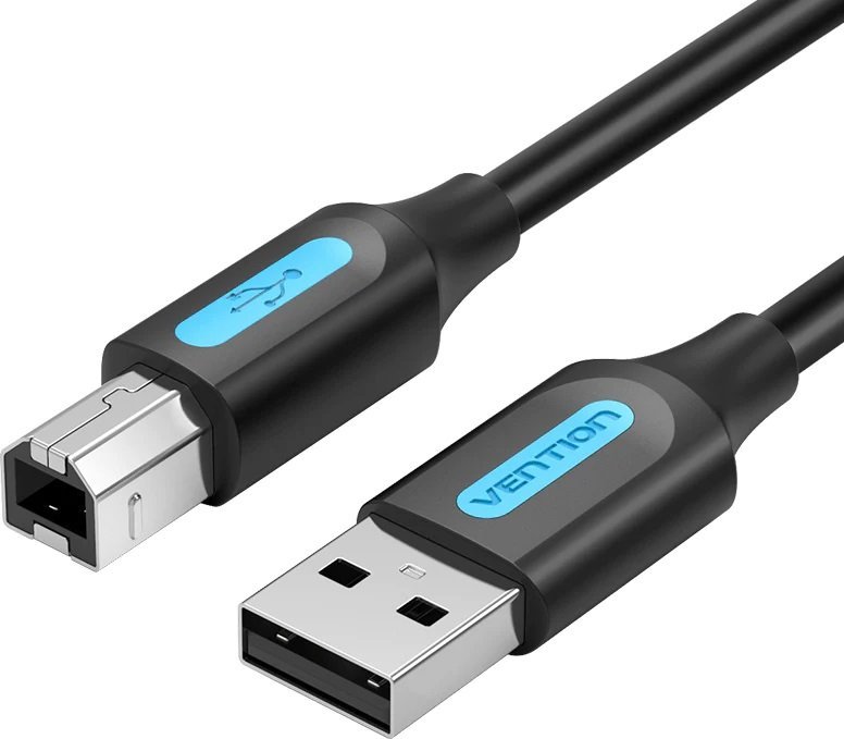 Vention COQBF USB kabel USB 2.0 1 m USB A USB B Černá