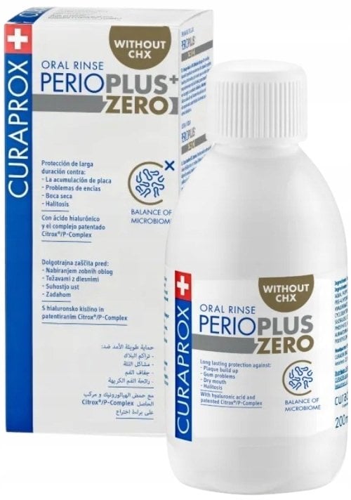 Curaprox Perio Plus tekutý kartáček 200ml bez chlorofylu