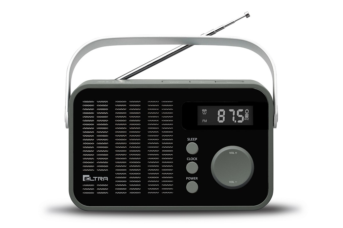 Radio Oliwia s modelem digitálního ladění 261 černá