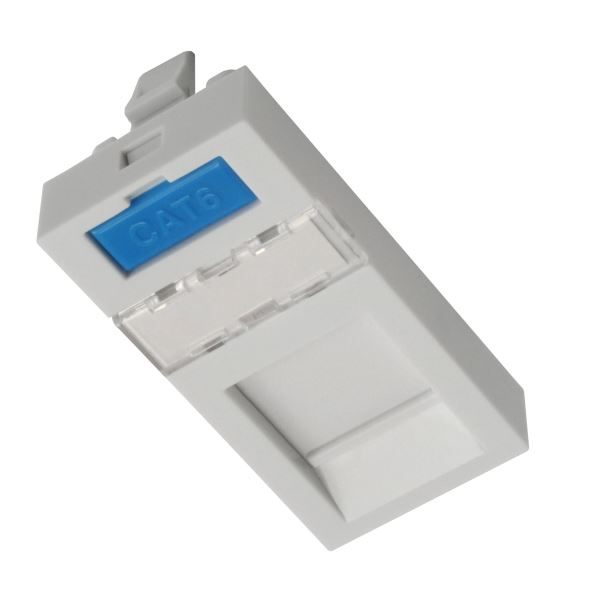 SOLARIX modul French style 22,5x45mm, pro jeden keystone, SXF-M-1-22,5-WH-P