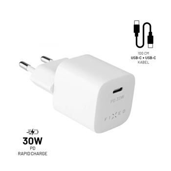 FIXED nab. USB-C/USB-C 30W,FIXC30M-CC-WH